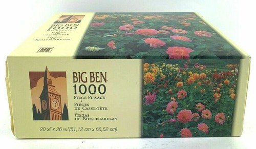 Big Ben 1000 Piece Jigsaw Puzzle Flowers Scene New Sealed - Picture 5 of 5