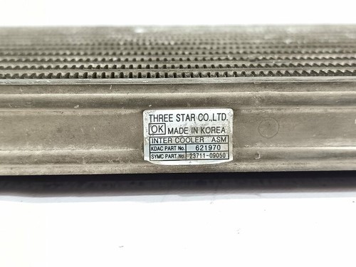 2371109050 intercooler para SSANGYONG KYRON 2.7 XDI 2005 93386 - Imagen 2 de 6