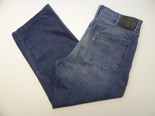 SilverTab Levi's 38x28 Baggy 10" Hemmed Skater Loose Fit VTG 90s Y2K Denim Jean - Picture 13 of 13