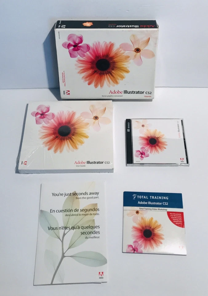 Adobe Illustrator CS2 Upgrade for Macintosh With User Guide Serial # & Training - Image 2 of 4