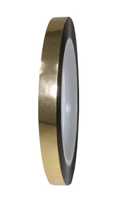 MMYP Decorative Metalized Tape for Walls and DIY Art Projects. Gold,  1/2''