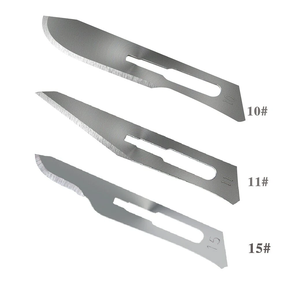 100pcs box Scalpel Blades Stainless Steel Blade Dental Healthcare