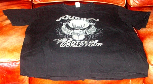 Journey Frontiers World Tour Concert T-Shirt XX 1980s vintage concert t-shirt, vintage, size XXL, single stitch, B+ condition