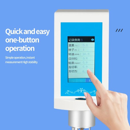 Viskosimeter Touchscreen regelbar digital rotierend Viskositätstester Messgerät - Bild 3 von 37