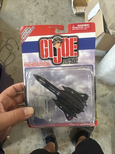 GI Joe SR-71 Blackbird US Airplane Dog tag Die Cast Metal 2001 Maisto NEW - 第 1/6 張圖片