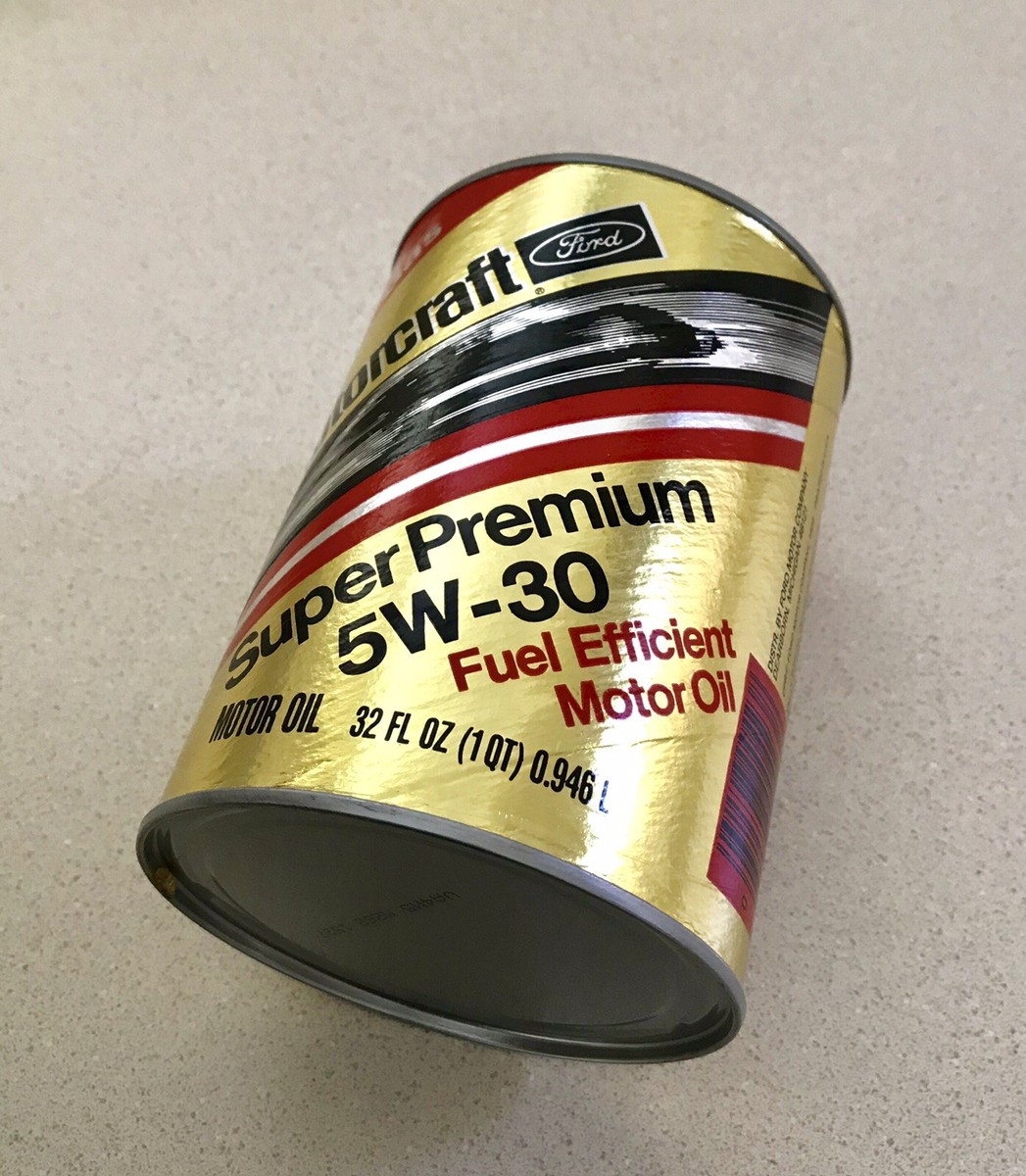 NOS Vintage Ford Dealer Motorcraft Super Premium motor oil
