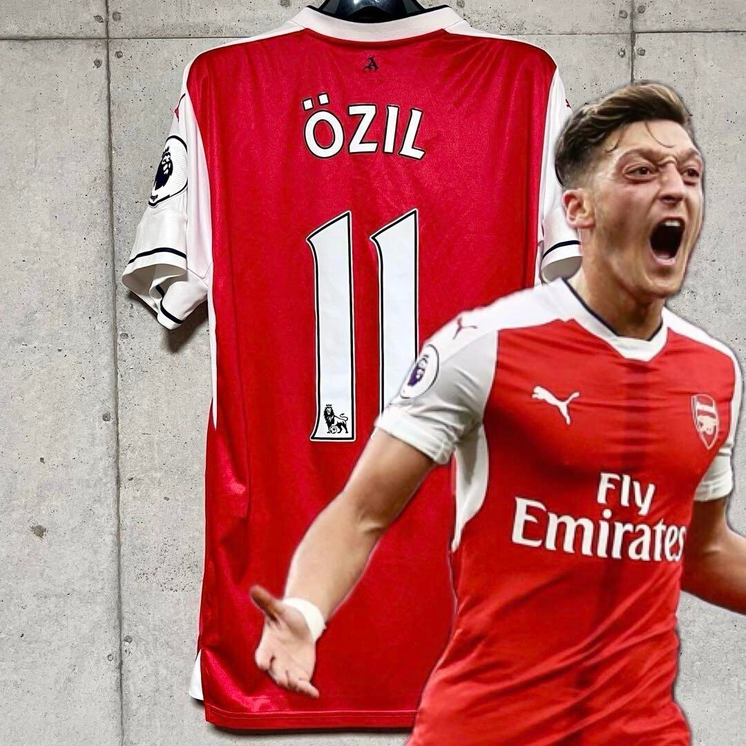 アーセナル ÖZIL 11番 シャツ　サイズXS Mesut Ozil #11 Jersey Arsenal FC Football Shirt Nike M