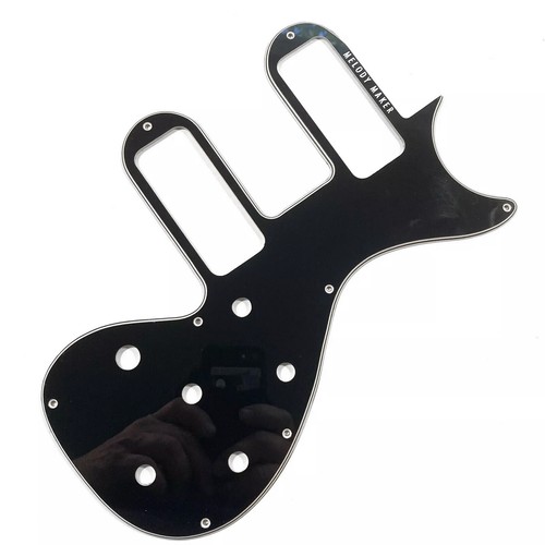Golpeador de 5 capas negro/blanco para Gibson Melody Maker 1959-1961 D Dual P90 MOD - Imagen 3 de 10