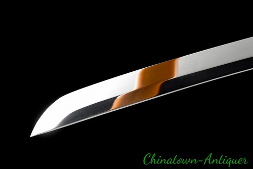 CPM 3V Powder Metal Tool Steel Blade Katana Japanese Samurai Sword Sharp #1898 - Picture 23 of 24
