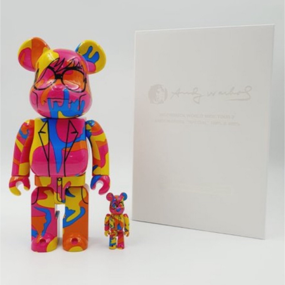 MEDICOM TOY - BE@RBRICK ANDY WARHOL 400 ％100% BE@RBRICK Andy Warhol Special 100%400% Medicom toy Bearbrick