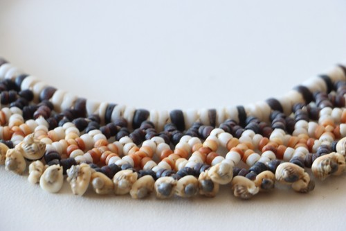Ornate Shell Money Necklace - Solomon Islands - Malaita - Handcrafted - Bild 5 von 10