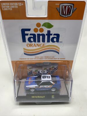 M2 Machines Orange Fanta 1988 Foxbody Ford Mustang GT Release A07