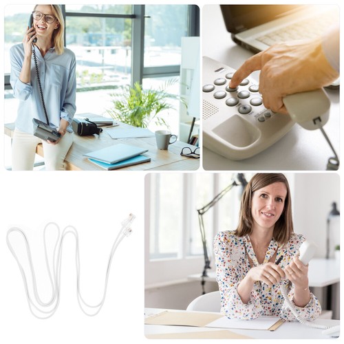Telephone Line Converter Analog Cord Connecting Cable for Extender - Zdjęcie 10 z 12