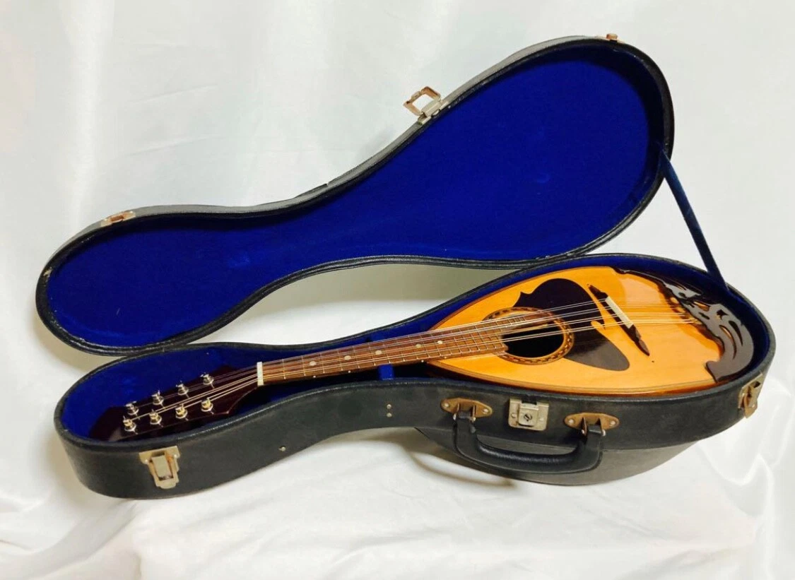 1968 Suzuki Acoustic Mandolin No226 - New Strings, Case Incl. +