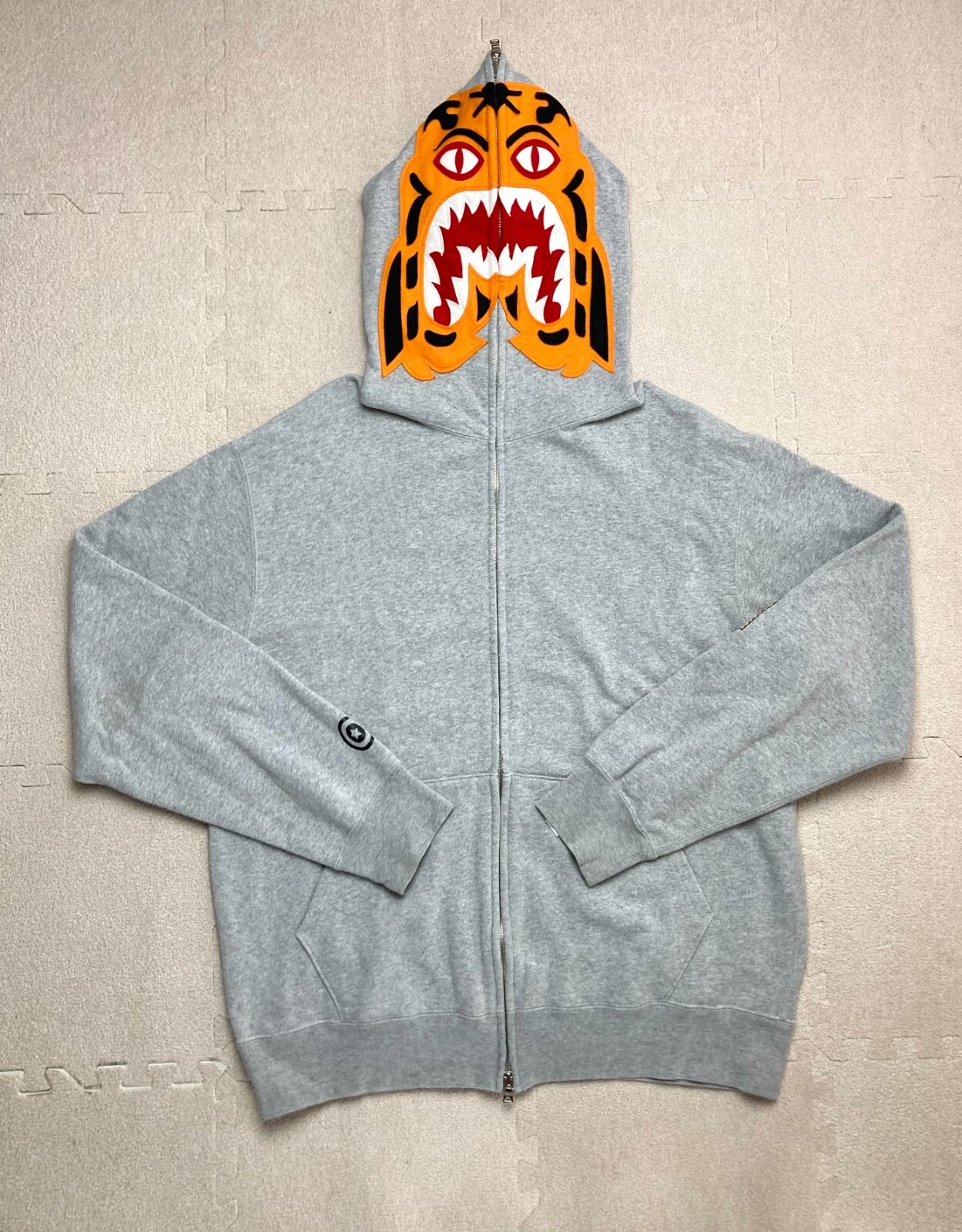 Bape Tiger Camo Jacket - Gray