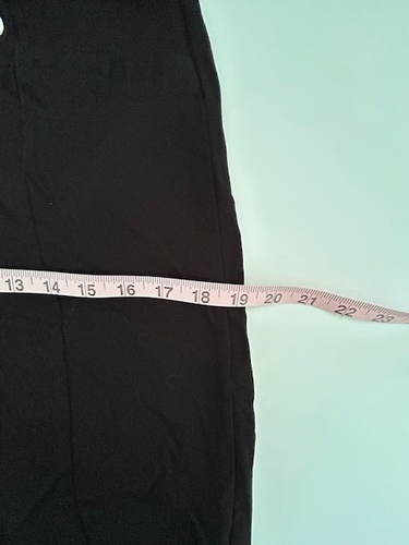 Bermudas 89th & Madison para mujer grandes negras bolsillos elásticos pantalones cortos largos - Imagen 7 de 8