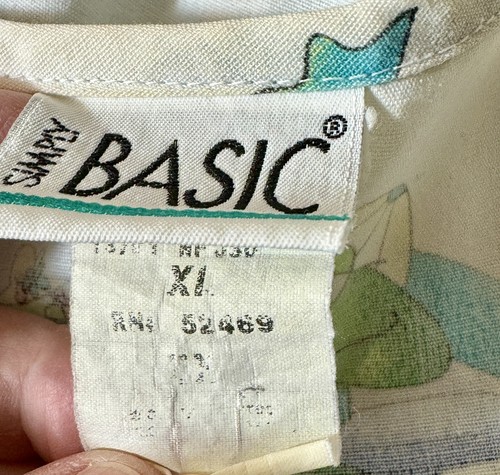 Simply Basic Scrub Jacket Snap Close Women's XL Frogs Pediatric - Picture 3 of 6