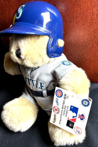 Peluche Baseball Starbucks 2004 - MLB Seattle Mariners 1° Edizione/2° Serie - Foto 5 di 6