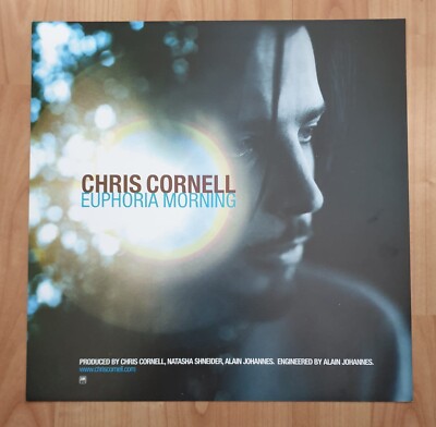 Chris Cornell Euphoria Morning Promo Poster Ultra Rare 