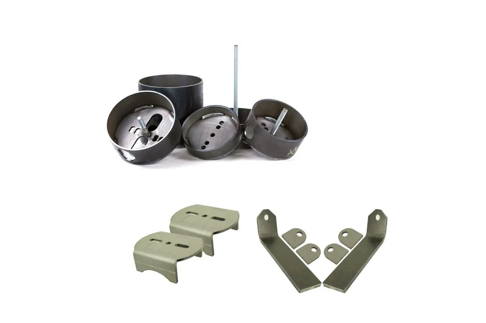 Kit completo de suspensión neumática Lincoln Town Car 1992-1997 válvulas de 3/8" FBSS completo Foto 3 de 4