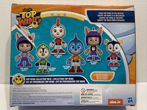 Hasbro Top Wing 6-Character Collection Pack Brand New Free Shipping Nick Jr - Picture 2 of 2