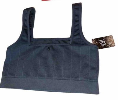 フィットネストップス Spiritual Gangster AMARA WIDE RIB SEAMLESS BRA Spiritual Gangster Wide Rib Amara Sports Bra Size Xs | eBay