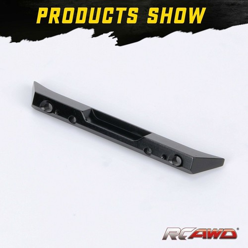 RCAWD Aluminum Alloy Rear Bumper With LED Red Lights For Axial 1/24 SCX24 C10 - Picture 5 of 8