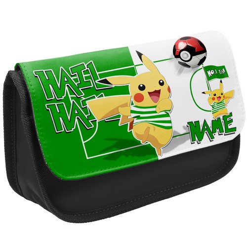 Football Pencil Case Pokemon School Stationary Bag Boys Kids Personalised Gift - Picture 29 of 67