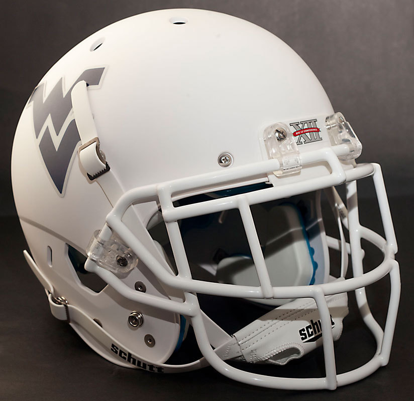 WEST VIRGINIA MOUNTAINEERS Football Helmet | eBay