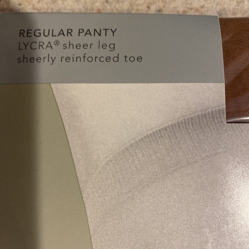 NIP! SEARS NICE TOUCH Lycra Sheer Silk Sheer Pantyhose Size A NUDE - Picture 3 of 6