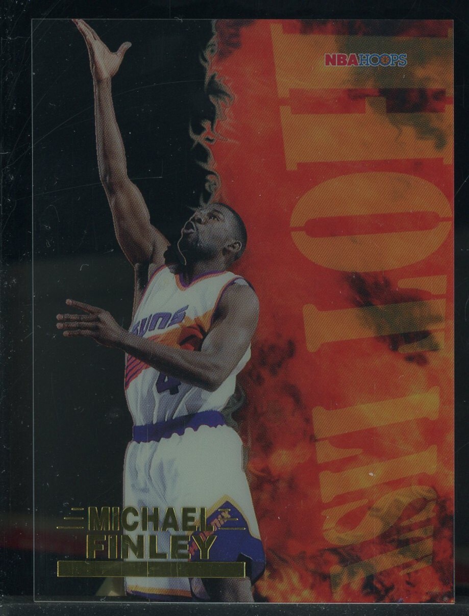 1996-97 NBA Hoops Hot List Michael Finley Phoenix Suns