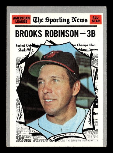 1961 Topps #455 Brooks Robinson All-Star Baltimore Orioles