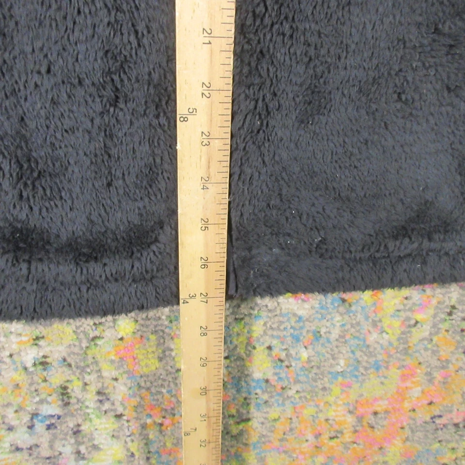 Jaqueta de lã The North Face Sherpa masculina L preta com zíper completo Campshire - Imagem 3 de 4