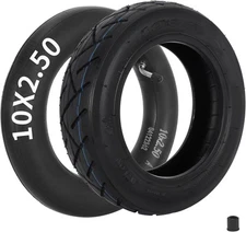 RUTU 10 x 2.50 Tire and Inner Tube Set Replacement 10×2.50 Tires & 