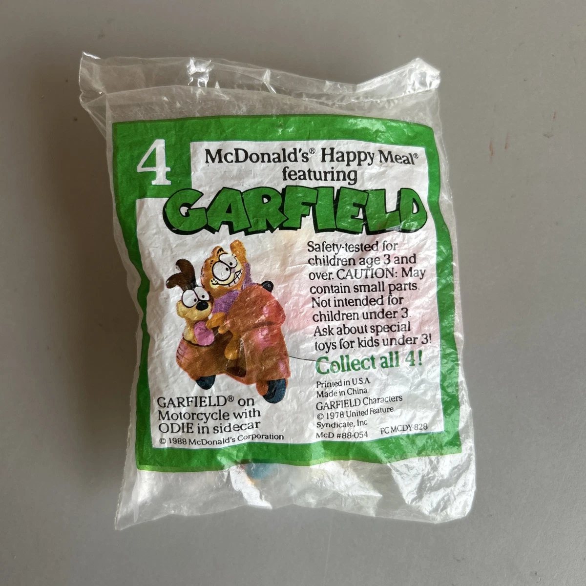 25+ Garfield McDonald's Fast Food Premiums for sale | Updated Oct 2026