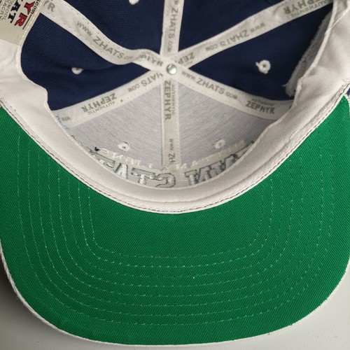 Penn State Nittany Lions SnapBack Hat CapbWool Blend Zephyr Green Under Brim Vtg - Picture 7 of 10