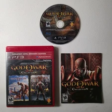 God of War Collection Greatest Hits PS3 Video Game CIB Complete