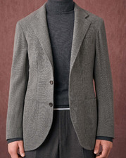 NEW NWT 2024 JOS A BANK Gray Sport Coat Suit Blazer XL Tailored Slim Fit