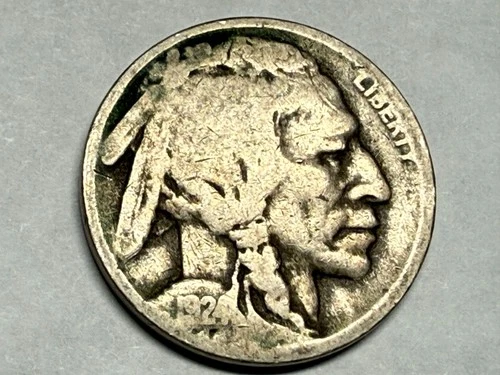 1924-D Indian Head BUFFALO NICKEL. Good. #n3