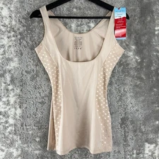 Spax Size XL Assets Red Hot Label Stretch Shapewear Top Rose Dust Sleeveless