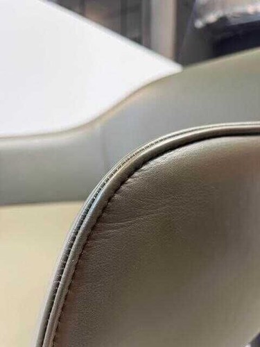 Vitra Stuhl Softshell Chair Leder Premium Khaki Füße Schwarz - Bild 3 von 6