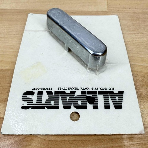 (2) Cubierta de pastilla Telecaster Allparts PC 0954-010 cromada para Tele Neck NUEVO - Imagen 4 de 7