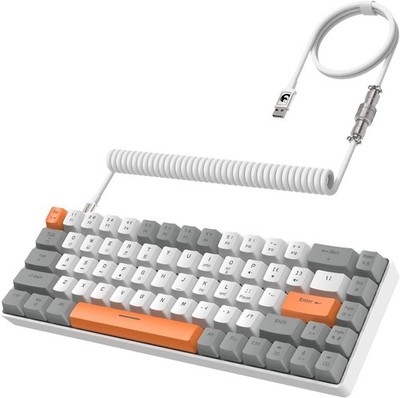 YINDIAO ZIYOULANG T8 60% Mechanische Gaming Tastatur, 68 Tasten TKL Kompaktes Layout