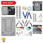 Comprehensive Bead Board Set - Jewelry Making Supplies & Tools for Adults