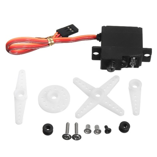 Metal Steering Gear Servo Set For WPL 1/16 RC Car B14 B16 Tow Hook SCX10 D90 C - Picture 2 of 11