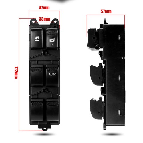 RHD Electric Power Window Master Switch For Isuzu D-Max Dmax Pickup 2012-2019 - Imagen 2 de 12