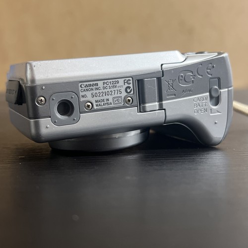 Canon PowerShot A560 Digital Camera 7.1MP, 4x Zoom, Compact, Retro, Silver - Picture 6 of 6