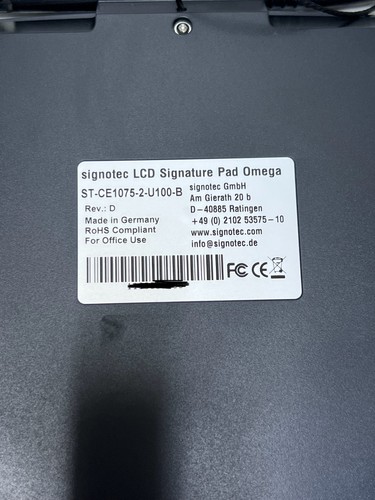 SIGNOTEC Omega Color LCD Signature Pad - Zdjęcie 6 z 9