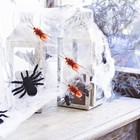 60 Pcs Kakalaken Gefälscht Plastik Insekten Halloween-spielzeug Für Kinder