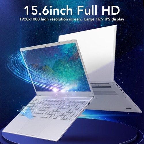15.6in Laptop For Windo-ws 11 1920x1080 2.4GHz 5GHz WiFi Fingerprint Unlock NEW - Afbeelding 11 van 21